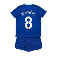 Chelsea Mateo Kovacic #8 Fußballbekleidung Heimtrikot Kinder 2022-23 Kurzarm (+ kurze hosen)